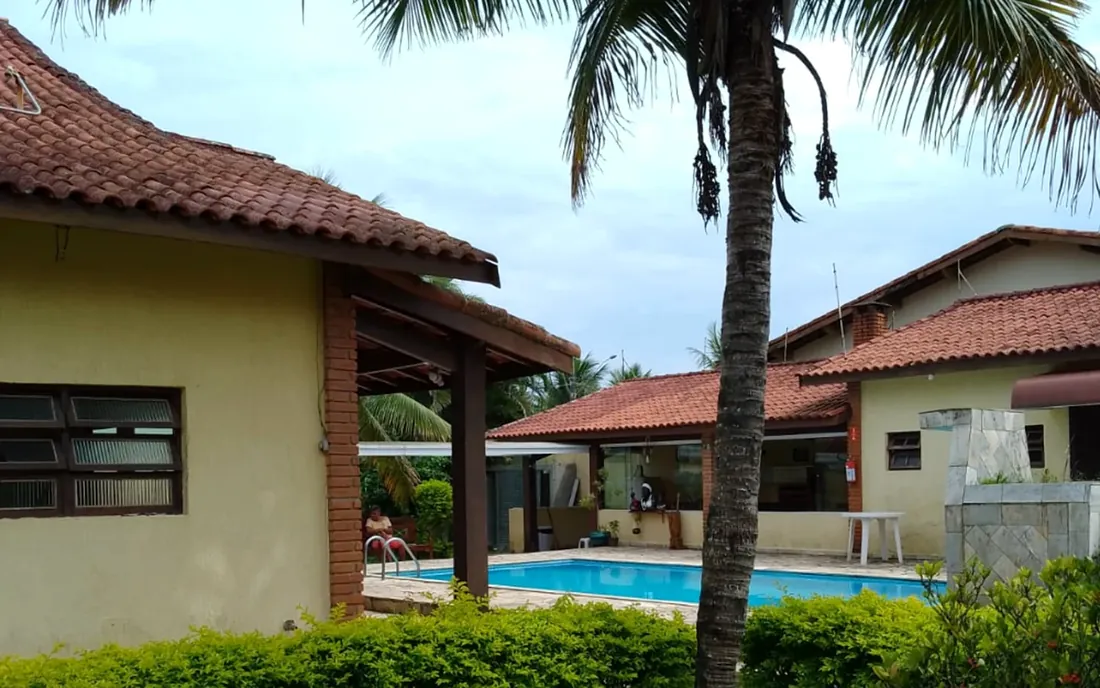 Área externa da Moradia Assistida